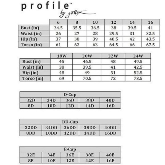 Profile by Gottex Lace Swimsuit Shalimar D-Cup 1 Piece Ruby Swim Straps - Picture 11 of 12